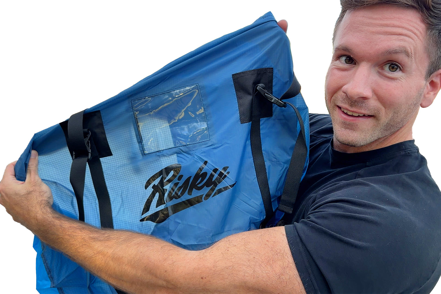 syuman Fisherman body bag ブルー Risky Easy Bag Light – Tucker Gott